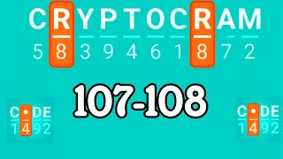 CRYPTOGRAM level 107 108