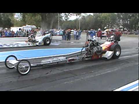 Nitro Top Fuel Diggers (Telstar) Makin' Some Noise At Central Illinois Dragway!!!