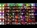 Phase 1 VS Phase 2 VS Phase 3 VS Phase 4 VS Phase 7 In Incredibox Sprunki All Character Together