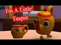 I'm A Little Teapot English Nursery Rhyme with ...