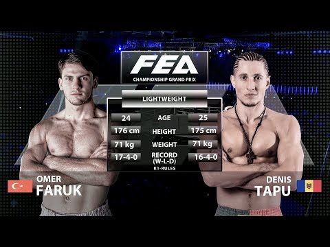 FREE FULL FIGHT | Grand Prix Lightweight Semifinal, K-1 Rules. Faruk Yabaş vs. Tapu.  29.11.2025.
