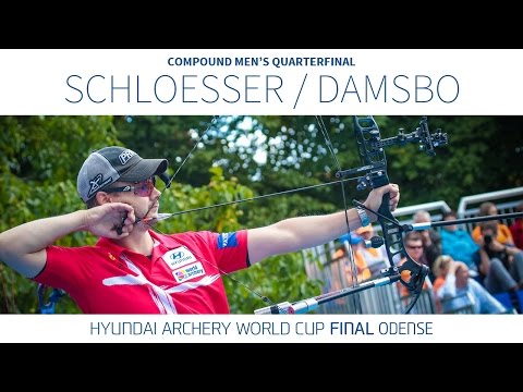 Martin Damsbo v Mike Schloesser – Compound Men’s Quarterfinal | Odense 2016