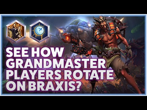 Junkrat Riptire - SEE HOW GRANDMASTER PLAYERS ROTATE ON BRAXIS?! - Grandmaster Storm League