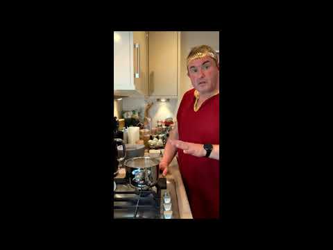 Apothernum an ancient Roman spelt cake