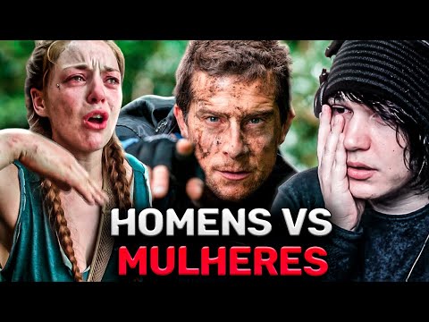SOBREVIVÊNCIA: HOMENS VS MULHERES (REACT)