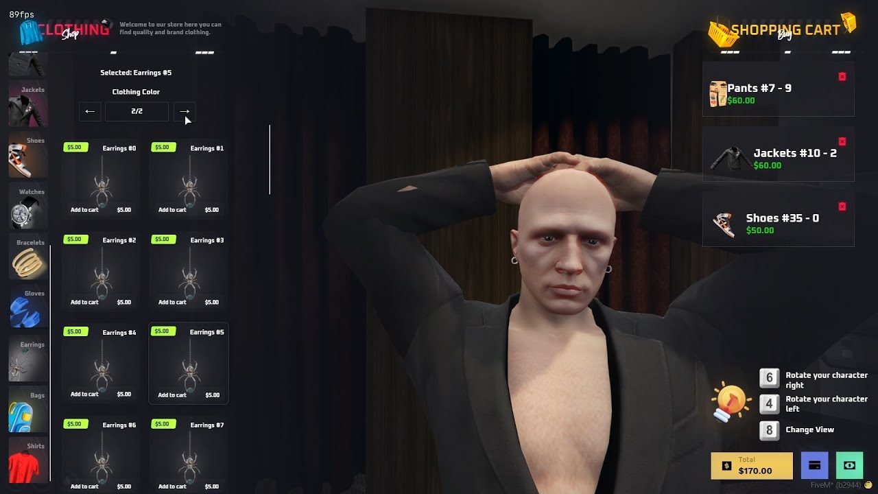 [ESX/QB] IF Luxury Clothes Store V2 (Most completed clothing shop in FiveM) thumbnail 2