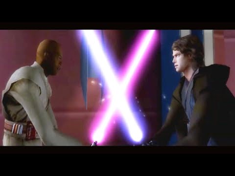 Anakin Kills Mace Windu Alternate Duel