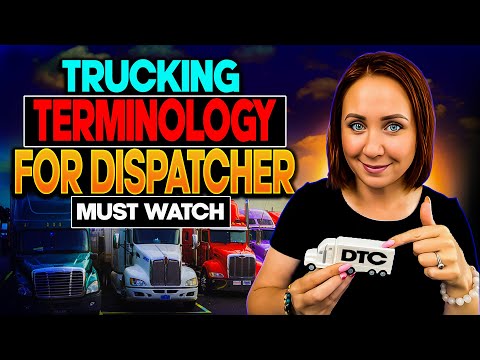 Trucking terminology that every truck dispatcher must know! #dispatchtrainingcenter #truckingtips
