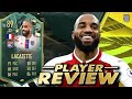 89 WINTER WILDCARD LACAZETTE PLAYER REVIEW! - FIFA 23 ULTIMATE TEAM
