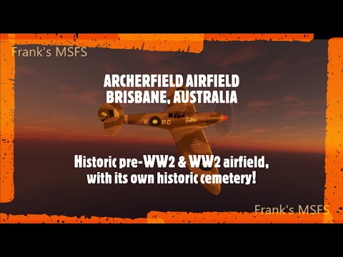 Historic Archerfield Airfield, Brisbane, Australia - WW2, Pre-WW2, & its own cemetery!