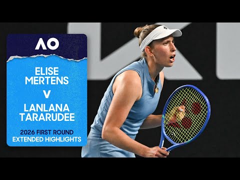 Elise Mertens v Lanlana Tararudee Extended Highlights | Australian Open 2026 First Round
