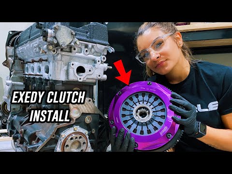 EXEDY TRIPLE DISC CLUTCH INSTALL ON MY EVO 8