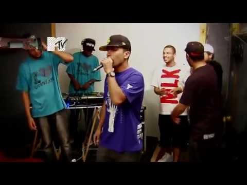 FREESTYLE Sangue B MTV Especial de Fim de Ano com Emicida Dj Nyack Projota Rashid Kamau Ogi