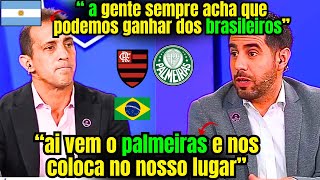 ARGENTINOS ESTÃO COM MEDO DO PALMEIRAS "SÃO MELHORES"