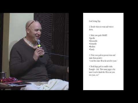 Planning Your Goals | HG Vaisesika Dasa | 5 Jan 2019