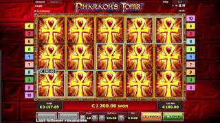 Pharaoh`s Tomb - Super Mega Win  - Jackpot