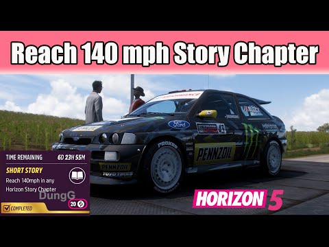 Forza Horizon 5 Reach 140 mph in any Horizon Story Chapter - Daily Challenges - Summer Series 3