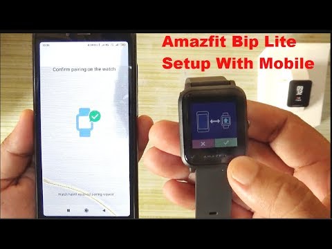 Huami Amazfit Bip Lite Unboxing , Review And Setup With Mobile , Blood Pressure Monitor & Charging