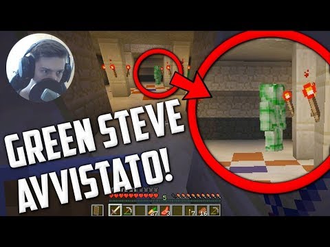 L'HO VISTO! - INCONTRO RAVVICINATO CON GREEN STEVE - MINECRAFT ITA