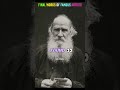 FINAL Words of FAMOUS Artists-Leonardo da Vinci/Leo Tolstoy #shorts #leotolstoy #leonardodavinci