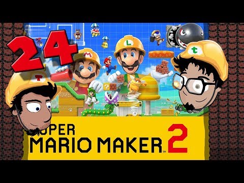 Super Mario Maker 2 - EP24 - Boom Boom's Hideout!!