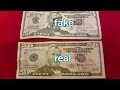 Compare Fake 50 Bill From China Vs Real 50 USA Bill