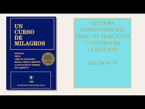 Libro de ejercicios - Lección 18