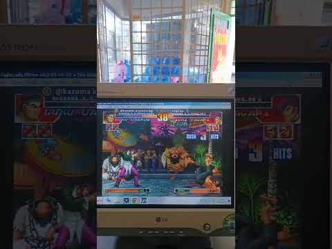 finalização lindíssima com Iori KoF 97