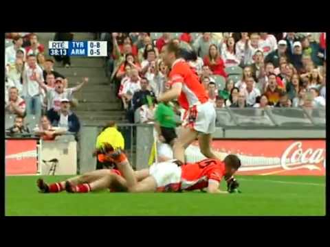 Armagh's Paul McGrane welcomes Brian McGuigan to Croke Park!