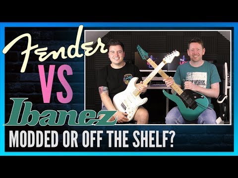 Fender Strat vs Ibanez RG | Guitar Tone Shootout!