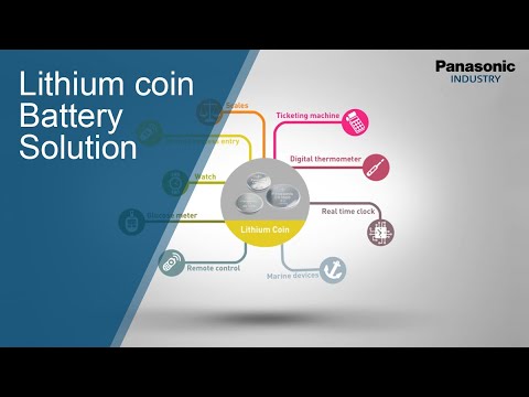Panasonic lithium coin battery
