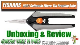 FISKARS Softouch Micro Tip Pruning Snip Review