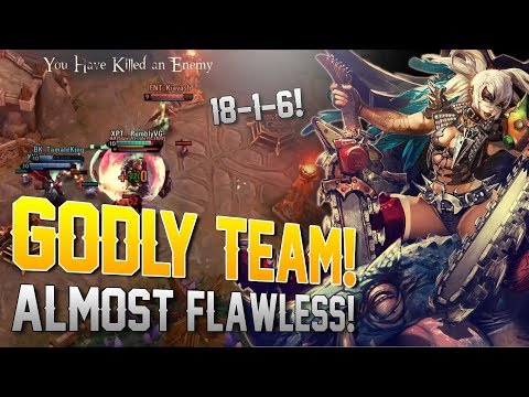 ALMOST FLAWLESS MATCH!! Vainglory 5v5 Ranked - Rona |Wp| Top Lane Gameplay