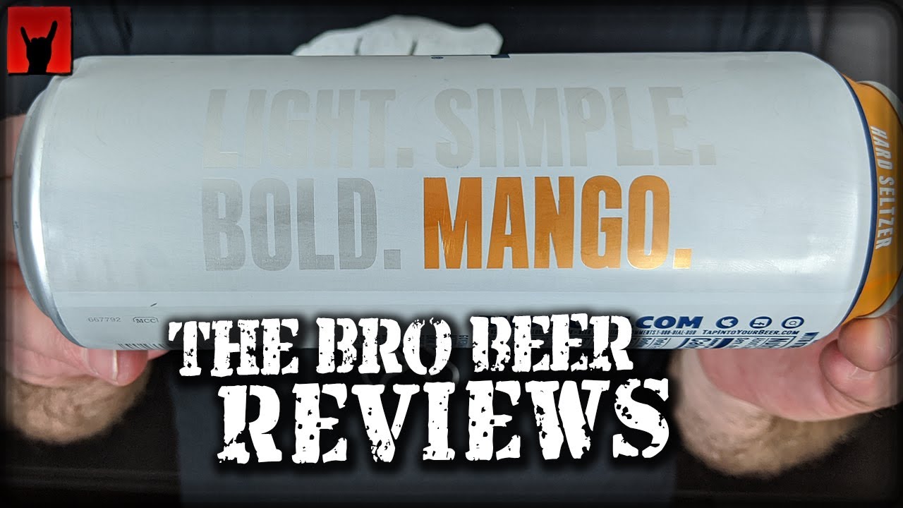Bud Light Seltzer Mango 5% abv - The Bro Beer Reviews