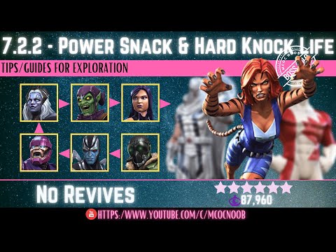 MCOC: Act 7.2.2 - Power Snack, Hard Knock Life & Outburst - (Book 2, Act 1.2)-Tips/Guides-No Revives