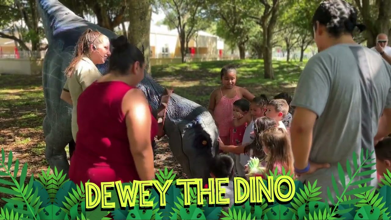 Promotional video thumbnail 3 for Dinosaur Performer Entertainer