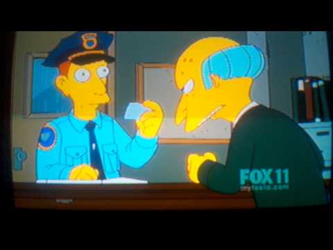 The Simpsons - George Burnes - Nazi SS Card - (Nov 24, 2010)