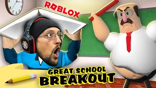 Download lagu Roblox Great School Breakout Escape the Chubby Tea... mp3