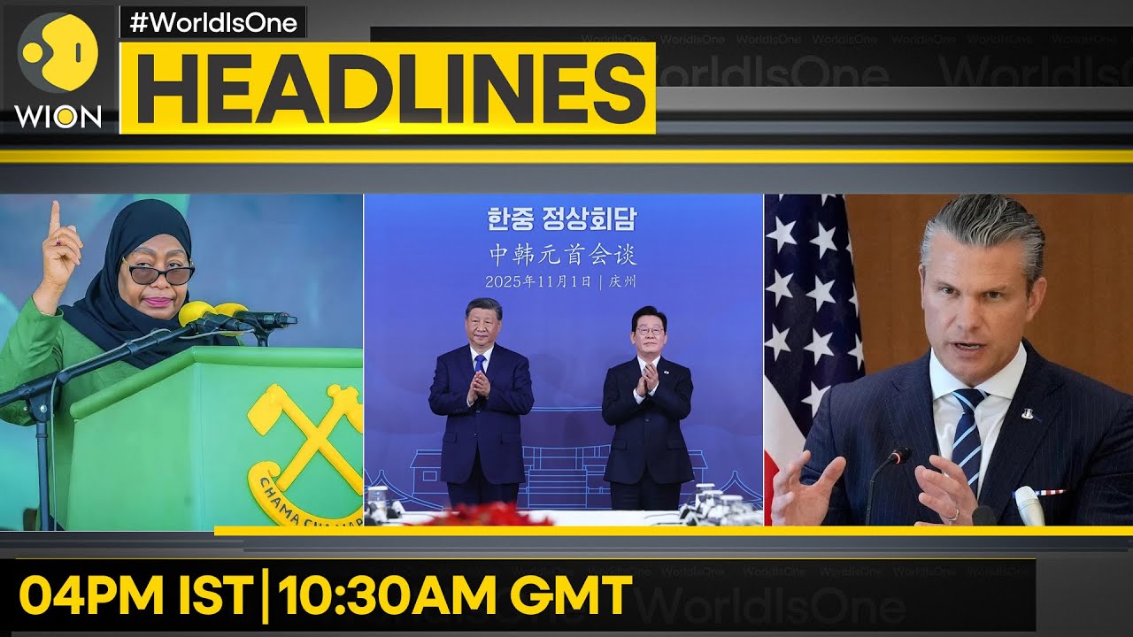 US Monitoring China In South China Sea | China-South Kore Sign 7 MoUs | HEADLINES