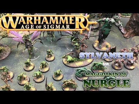 Warhammer Age of Sigmar - Battletome: Maggotkin Review - Sylvaneth vs. Maggotkin of Nurgle