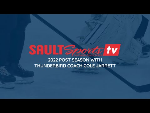 NEW VIDEO SAULTSPORTS: 2022 West Division Semi Final Recap with Soo Thunderbird coach Jarrett