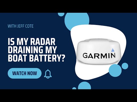 Is My Radar Draining My Boat Battery?