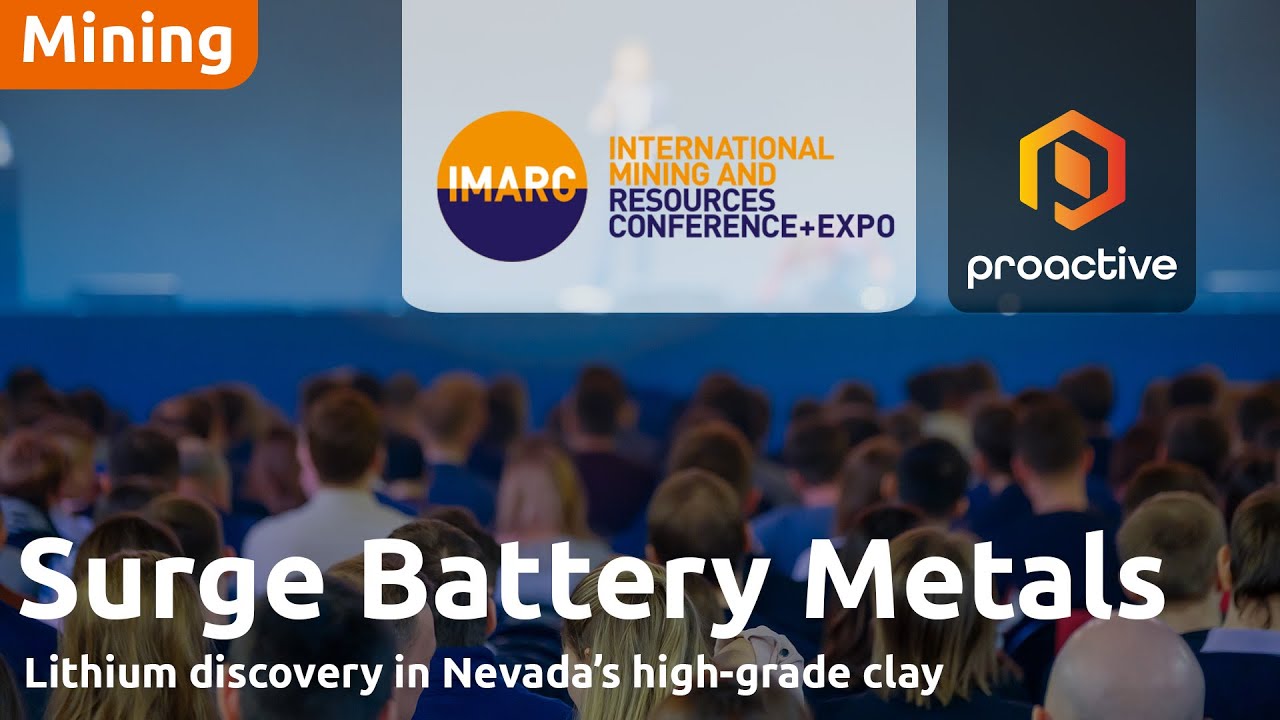 Surge Battery Metals discusses Nevada Lithium Project at IMARC 2024