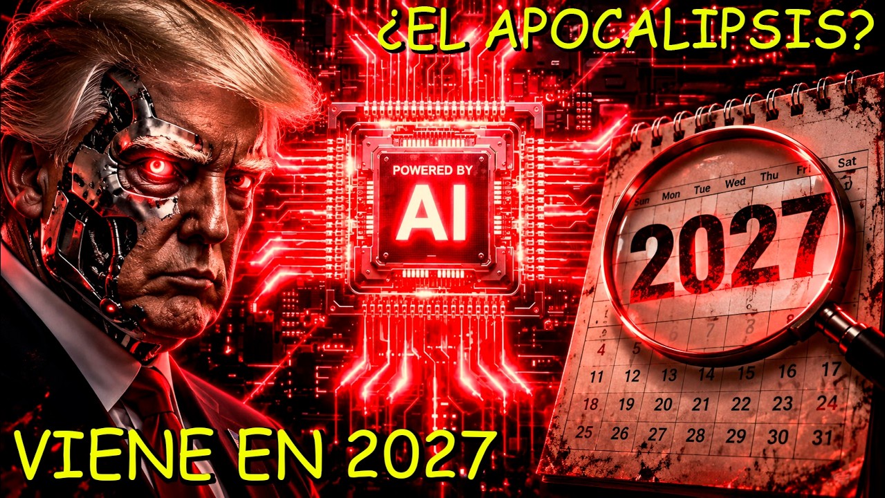 ¿La INTELIGENCIA ARTIFICIAL puede iniciar el APOCALIPSIS? | Lo que OCURRIRÁ en 2027