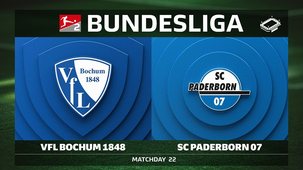 LIVE 🔴 VfL Bochum 1848 vs. SC Paderborn 07 | Matchday 22 - Bundesliga 2 2025/26