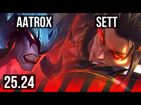 AATROX vs SETT (TOP) | KR Master | 25.24