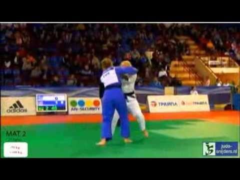 Judo 2013 European Open Minsk: Collins (AUS) - Mossong (LUX) [-70kg] rep