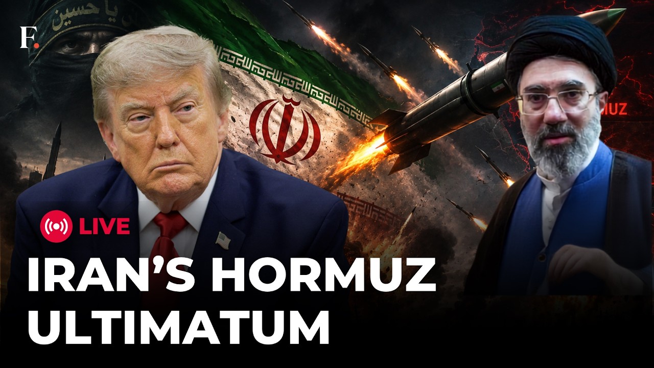 US Iran War LIVE: Iran Sets Conditions To Reopen Hormuz | Oil Prices Fall
