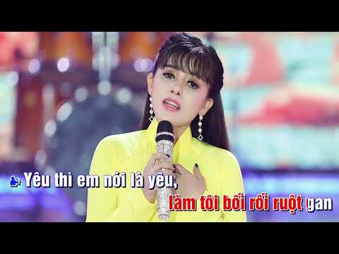 [KARAOKE] Yêu Thầm - Song Ca Hồng Quyên, Thanh Vinh