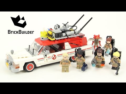 Vidéo LEGO Ghostbusters 75828 : Ecto-1 et 2
